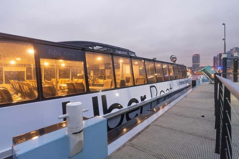 London: Uber Boat by Thames Clippers Return River Ticket - FAQ