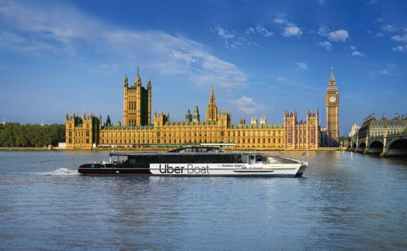 London: Uber Boat Return Trip River Ticket + Painted Hall - Exploring the Thames: The Journey Begins