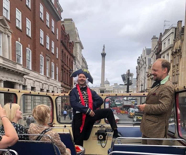 London Vintage Bus Tour: Live Comedy Sightseeing Show - FAQ