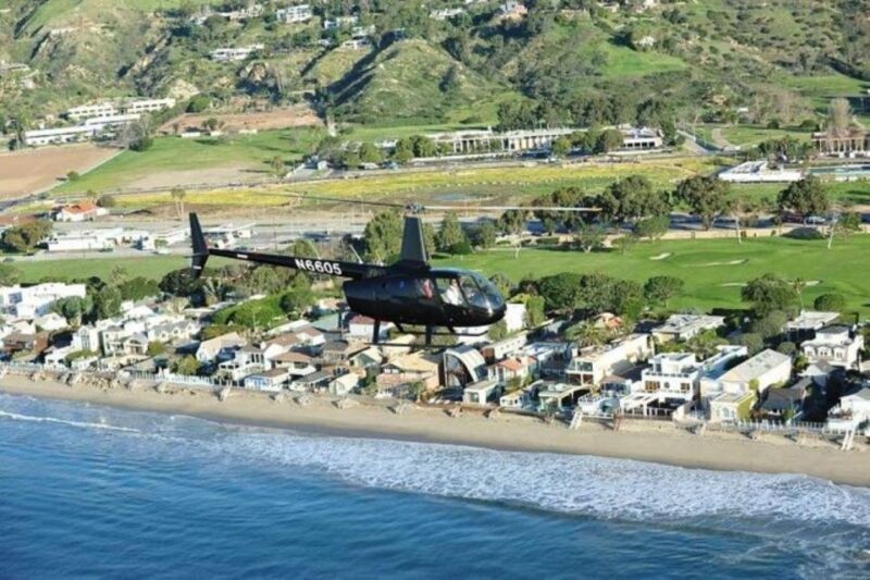 Los Angeles: 30 Minutes Helicopter Tour of the Coastline - Starting Point and Itinerary Overview