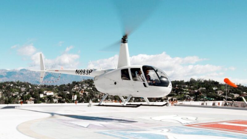 Los Angeles: Downtown Landing Helicopter Tour - Practicalities and Considerations