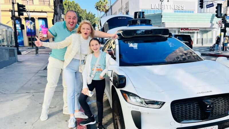 Los Angeles: Full-Private Tour Self-Driving Car with Pick-Up - Key Points