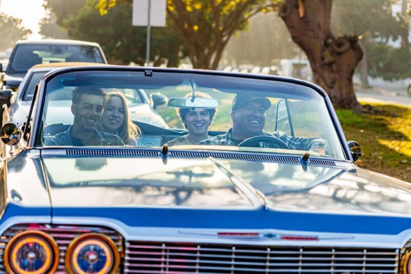 Los Angeles: Golden Route Tour in a Classic Lowrider - Key Points
