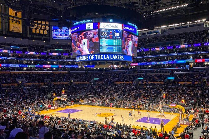 Los Angeles Lakers Basketball Game at Crypto.com Arena - Discover the Lakers at Crypto.com Arena: A Close-Up Look