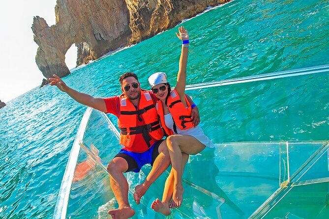 Los Cabos Transparent Boat Experience towards the Arch - Experience the Wonders of Cabo San Lucas on a Transparent Boat Tour