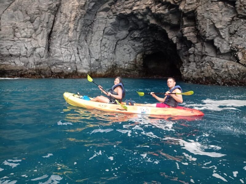 Los Cristianos: Kayak & Snorkel Tour with turtles and photos included - The Sum Up