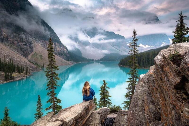 Louise, Moraine/Johnston Canyon, Minnewanka & Banff Town - Key Points