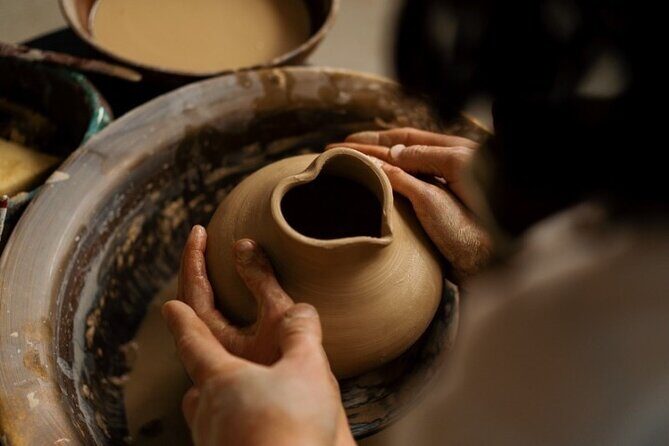 Love In Clay in Valentines Day Couples Pottery - A Close Look at the Fort Lauderdale Couples Pottery Experience