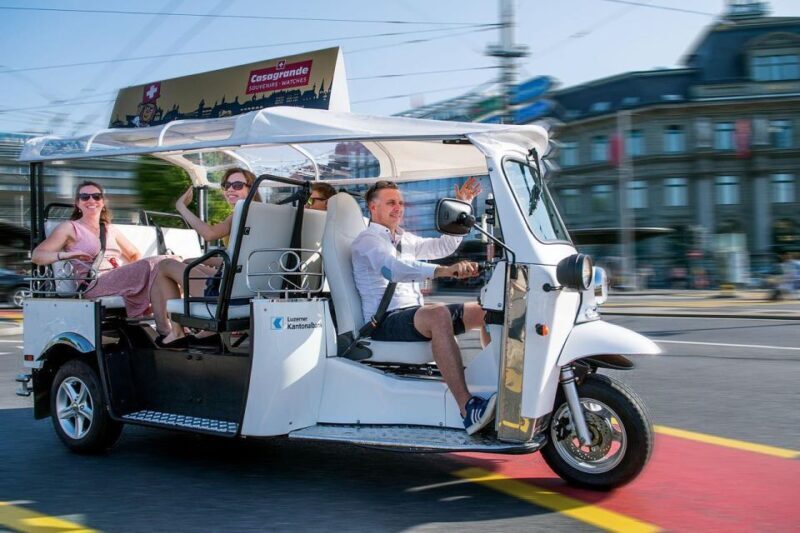 Lucerne: eTukTuk City Tour - Frequently Asked Questions