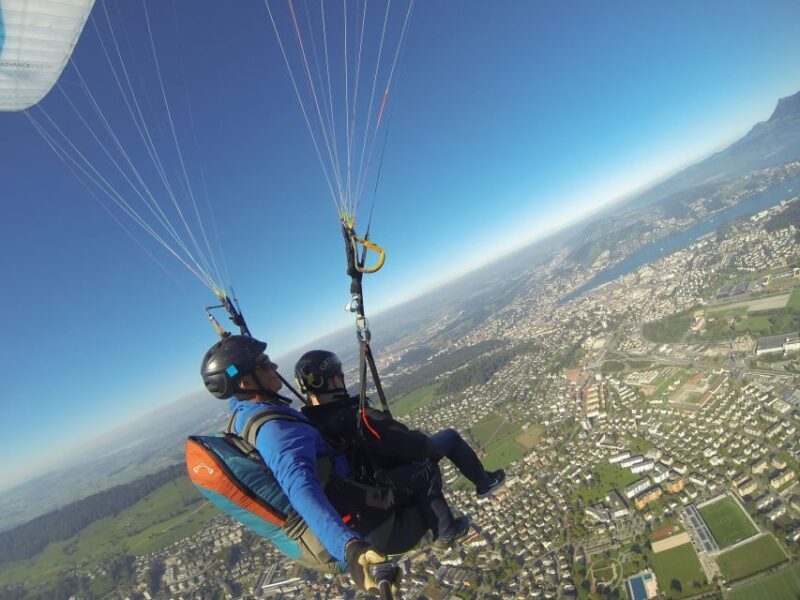 Lucerne: Tandem-Paragliding Flight - A Detailed Look at the Lucerne Tandem-Paragliding Experience