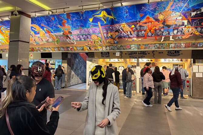 Lucha Libre Alcohol-Free Tour : Ice Cream + Mask + Walk + Guide - The Sum Up