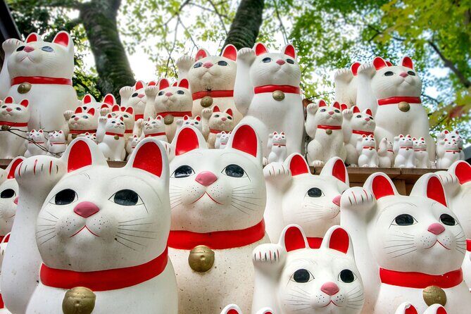 Lucky Cats Temple & Old Tokyo Yanaka 1/2-Day Walking Private Tour - Key Points