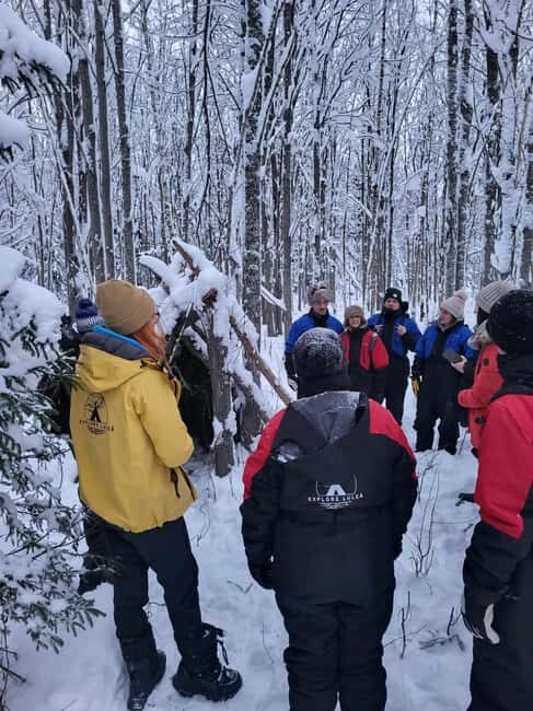 Lulea: Nordic Skills and Bivouac Building with Lunch - An Authentic Nordic Outdoor Experience