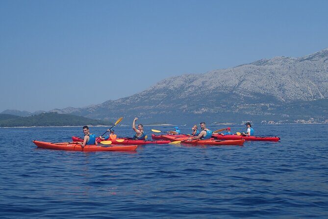 Lumbarda-Sunset Kayaking Experience with picnic: Wine and Sweets - In The Sum Up