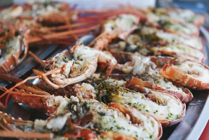 Lunch of lobster pasta in a cove in the Lavezzi Islands - Experience the Best of Corsica’s South on a Day Cruise to the Lavezzi Islands