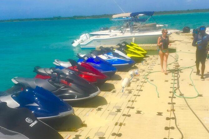 Lunch Seafari to pristine cays, shipwreck and lunch at TIKI BAR - The Details of the Jet Ski Seafari Experience