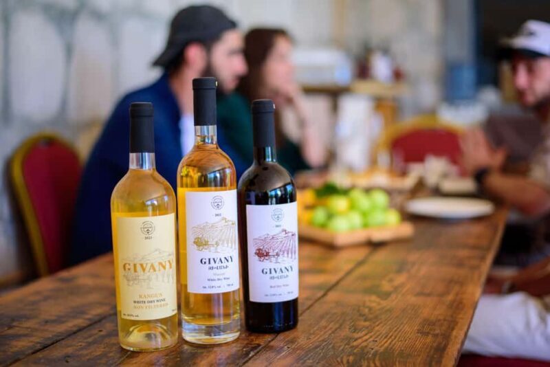 Lusarat: Givany Winery Tour & Tasting Experience - Discovering Givany Winery: Authentic Armenian Wine Experience for $26