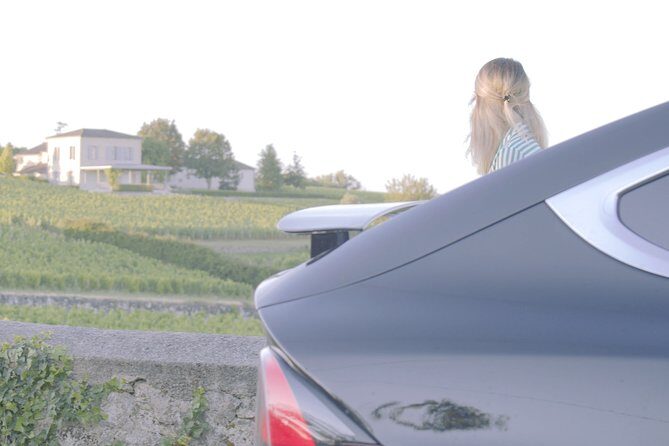 Luxurious full day Bordeaux wine tour in a Tesla - An Elegant Day Exploring Bordeauxs Wine Country in a Tesla