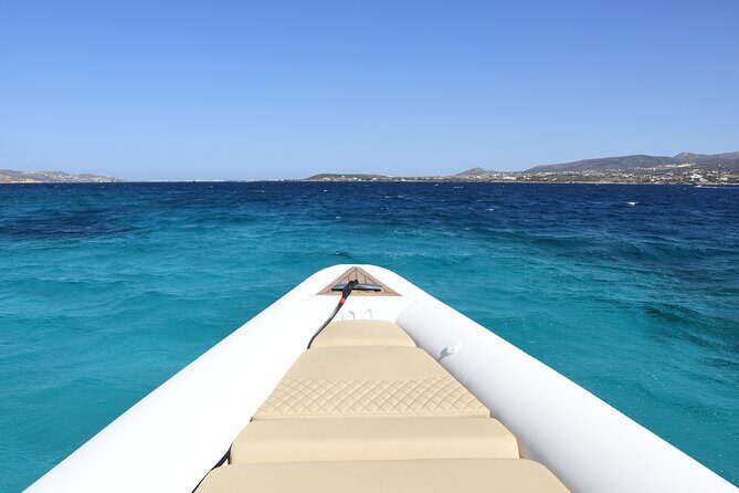 Luxury Day-Cruise from Paros to Blue Lagoon-Antiparos-Despotiko - A Deep Dive into the Experience