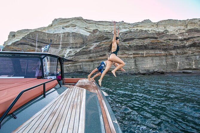 Luxury Private Power Catamaran Tour in Santorini - FAQ