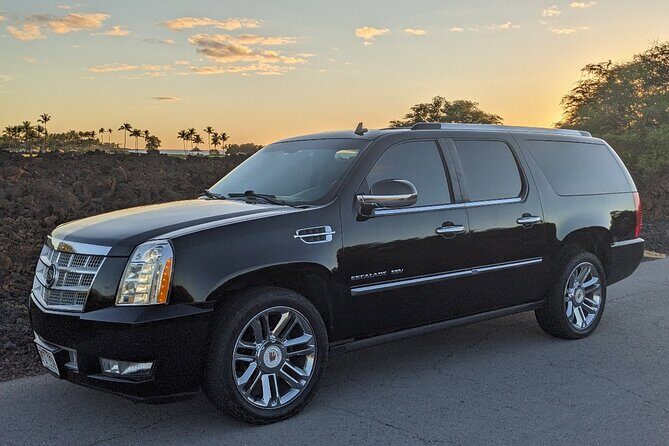 Luxury Private RoundTrip Transfer KOA to Outrigger Kona - Key Points