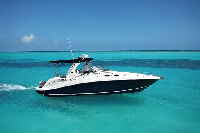 Luxury Private Yacht (37ft) Snorkeling & Natural Pool, Punta Cana - Key Points