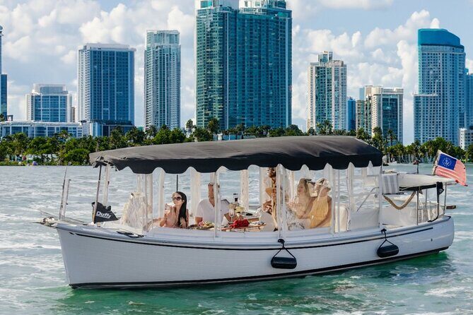 Luxury Shared Miami River E-Boat Cruise with Wine and Charcuterie - A Luxurious Miami Waterway Adventure — What You Need to Know