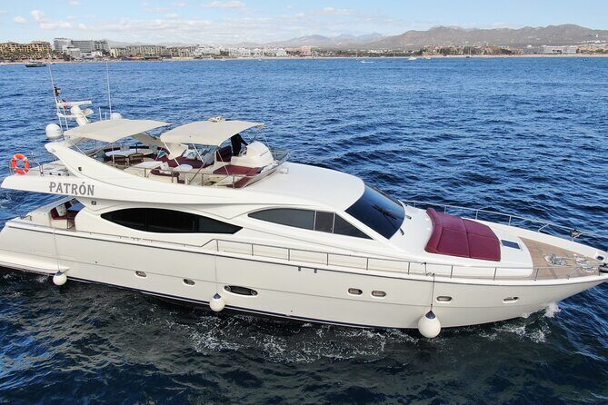 Luxury Yacht Charter in Cabo San Lucas - Ferretti 88ft. - The Beauty of a Private Cabo Yacht Tour
