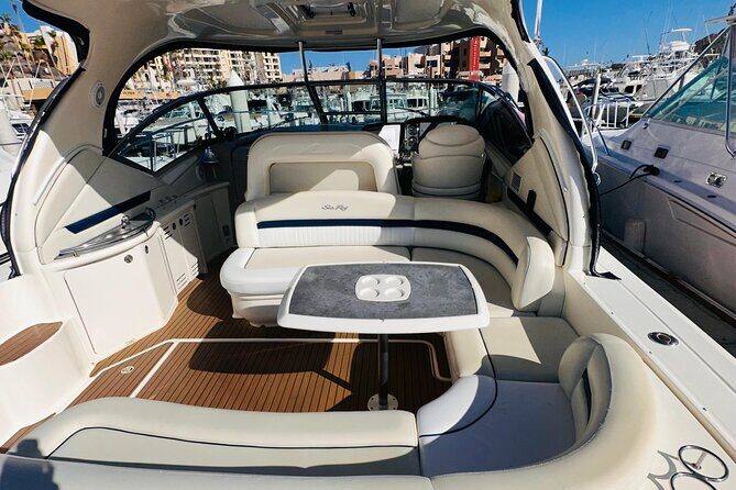 Luxury Yacht Tour in Los Cabos 45FT SeaRay Sundancer - The Sum Up