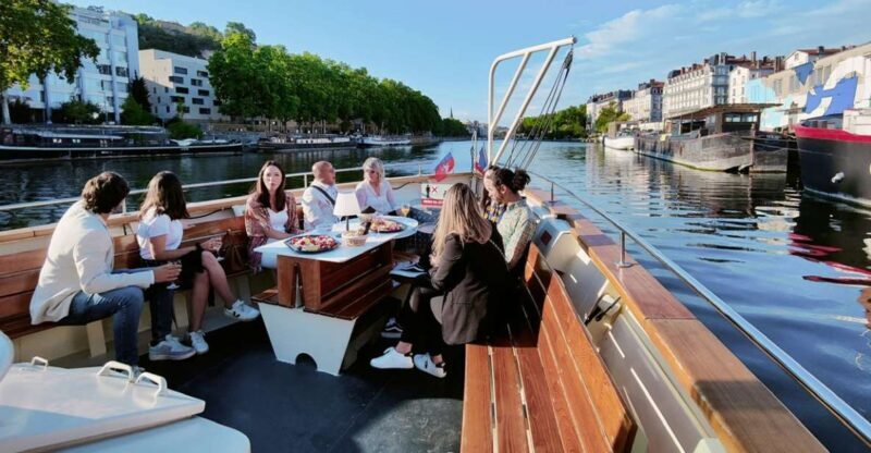 Lyon: City Cruise with Charcuterie, Cheese, and Wine - Key Points