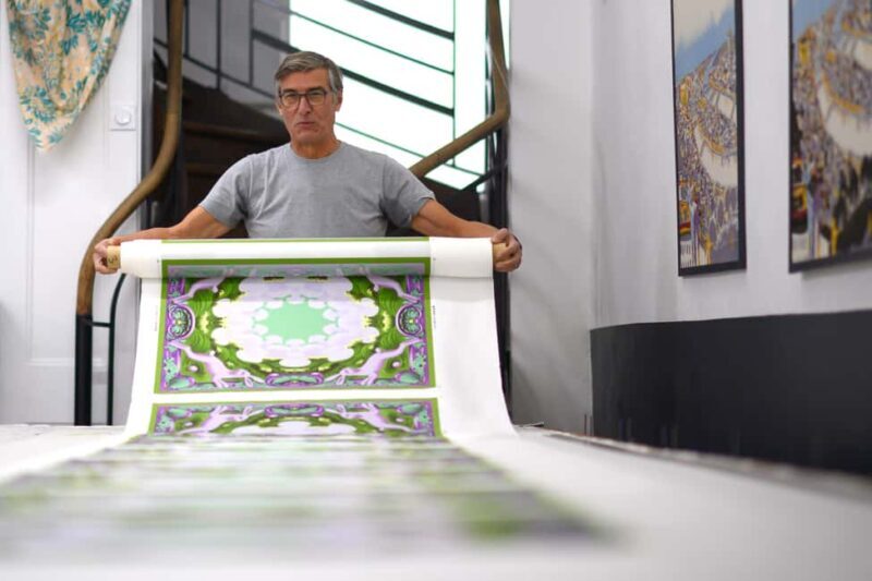 Lyon: Create your own traditional Lyonnais silk square - The Sum Up