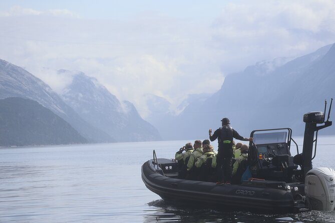 Lysefjord RIB Safari from Stavanger - A Fast-Paced, Up-Close View of Norway’s Iconic Fjord