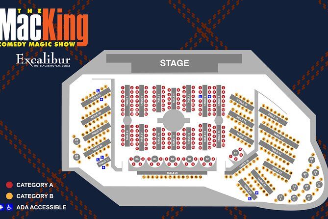 Mac King Comedy Magic Show at the Excalibur Hotel and Casino - FAQ Section