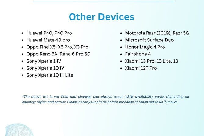 Macau and HongKong eSIM (3 to 30 Days. Up To 60GB of data) - What’s Included and What’s Not