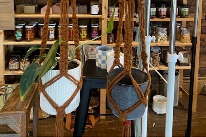 Macrame Pot Holder Workshop Tamborine Mountain Australia - Key Points