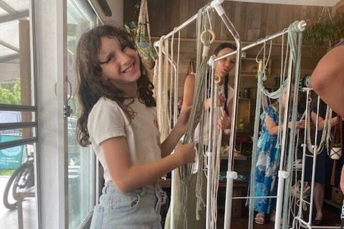 Macrame Pot Holder Workshop Tamborine Mountain Australia - Meeting and Start Time