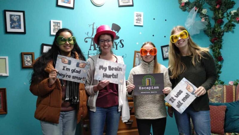 Mad Hatter's Hat - Escapism - Escape Room Experiences - FAQs