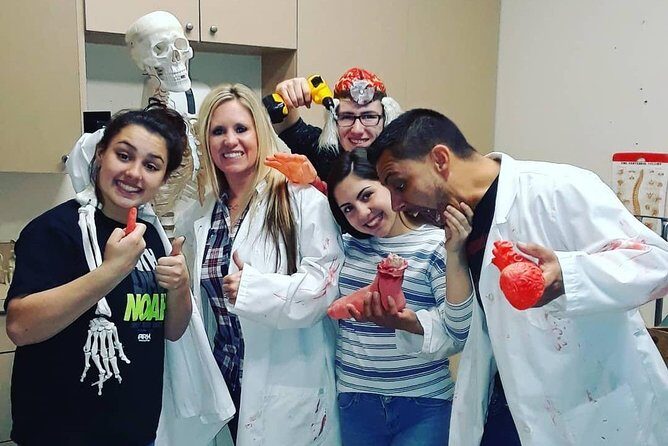 Mad Scientist Escape Room - Key Points