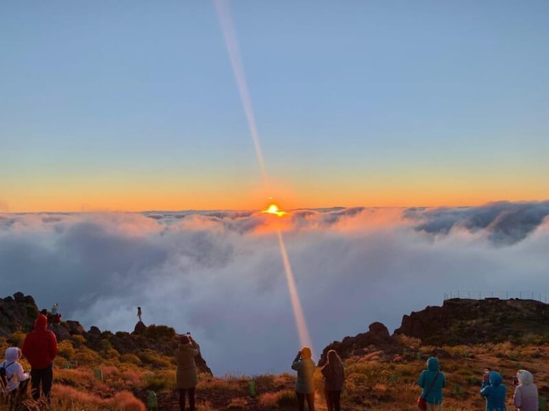 Madeira: Heavenly Sunset Pico do Arieiro with Snacks & Wine - The Value of the Tour