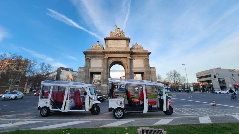 Madrid by Eco Tuk: Private tour, choose your duration! - The Practical Side: Price, Duration, and Booking