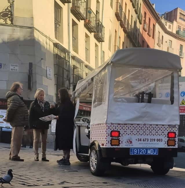 Madrid: City Tours - 6 seats private ecological tuk tuk - Exploring Madrid on a Private Ecological Tuk Tuk