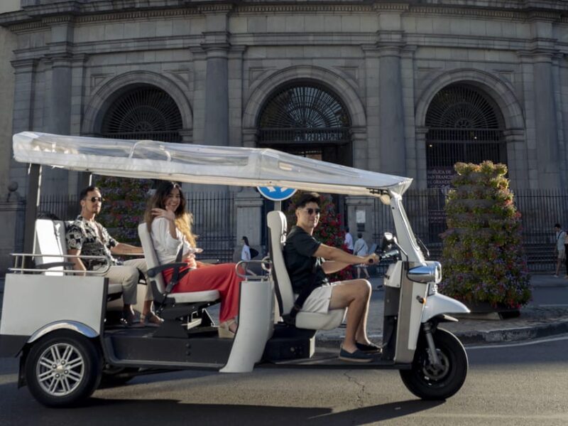 Madrid: Eco-Friendly, Unique and Privated Tuk Tuk Experience - Frequently Asked Questions