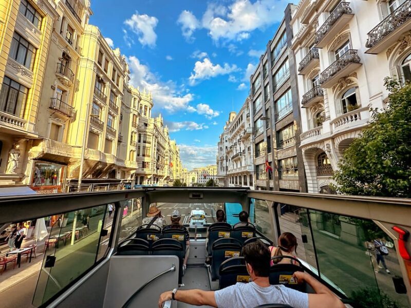 Madrid: Open-Top Big Bus Sightseeing Tour with Live Guide - The Sum Up