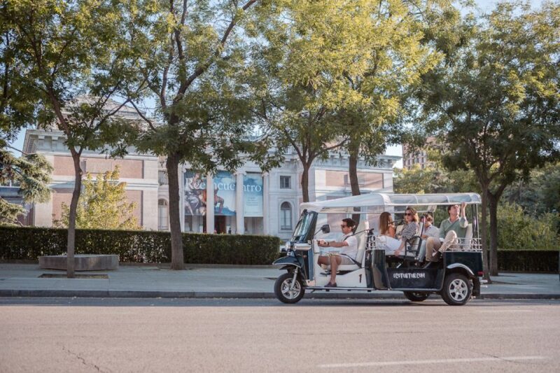 Madrid: Private City Tour by Eco Tuk Tuk - Key Points