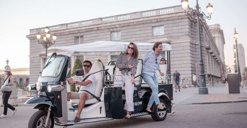 Madrid: Private City Tour by Eco Tuk Tuk - An Up-Cclose Look at the Madrid Electric Tuk Tuk Tour