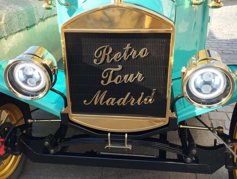 Madrid Retro Tour Madrid- 30 min - Key Points