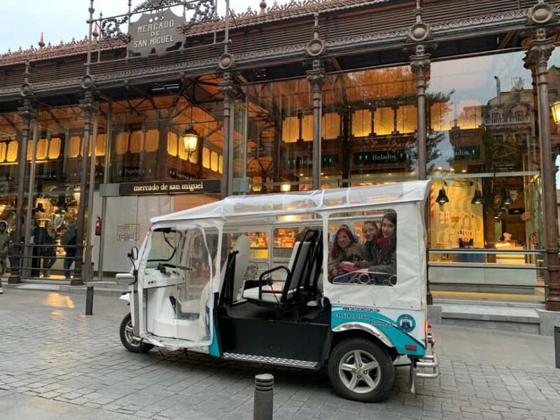 Madrid Tuk Tuk Highlights tour - Key Points