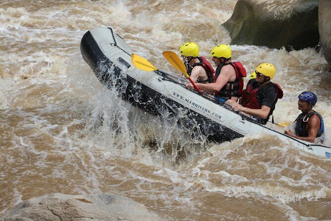 Mae Taeng River Extreme Rafting Experience in Chiang Mai - The Riverside Thai Buffet Lunch
