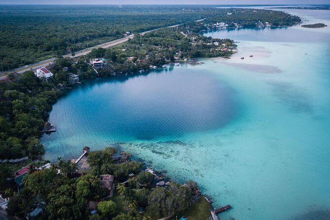 Magical BACALAR TOUR with Pontoon Boat ride. (Transportation + Breakfast + Food) - What’s Included and What’s Not?