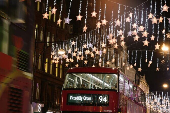 Magical London Christmas Lights Walking Tour - Key Points